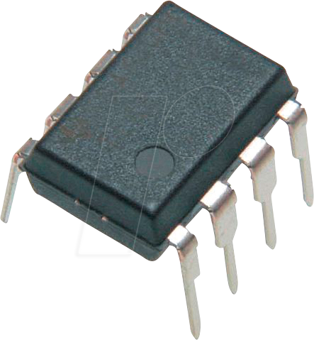 Thumbnail - INA 118P - Instrumentationsverstärker, 1-fach, 0.9 V/µs, 800 kHz, DIP-8