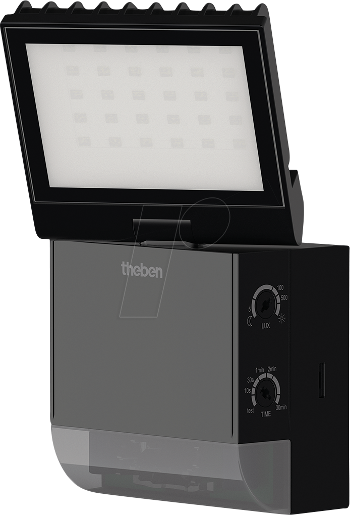 Thumbnail - THEBEN 1020801 - LED-Strahler, Bewegungsmelder, 8,5 W, 4000 K, 900 lm, IP55, sw