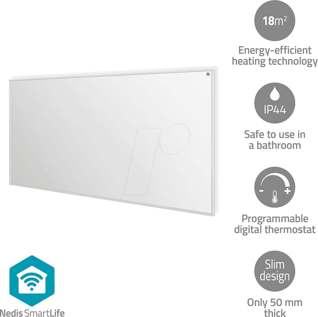 Thumbnail - N HTIP700WTW - WLAN Infrarot Heizung, 700 W