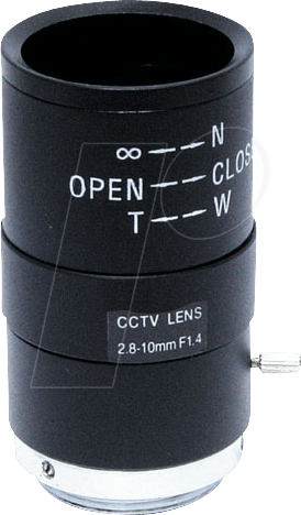OBJ LE 11901 - Objektiv 2,8-12 mm für Überwachungskameras
