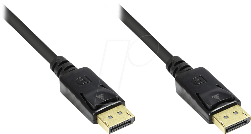 Thumbnail - GC 4810-030G - DisplayPort Kabel, DisplayPort 1.2 Stecker, 3 m, schwarz, vergol