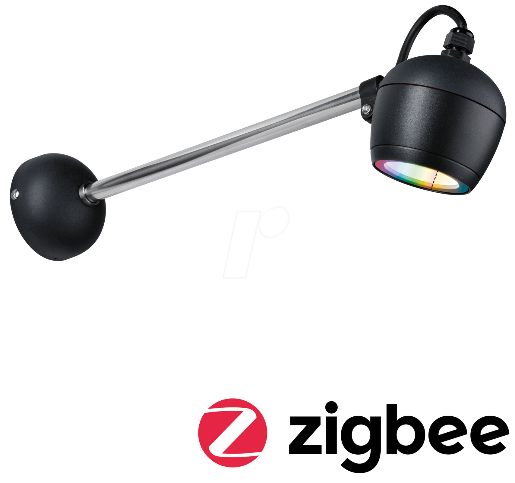 PLM 94773 - Außenstrahler Kikolo, 6,2 W, 440 lm, RGBW, IP65, Zigbee