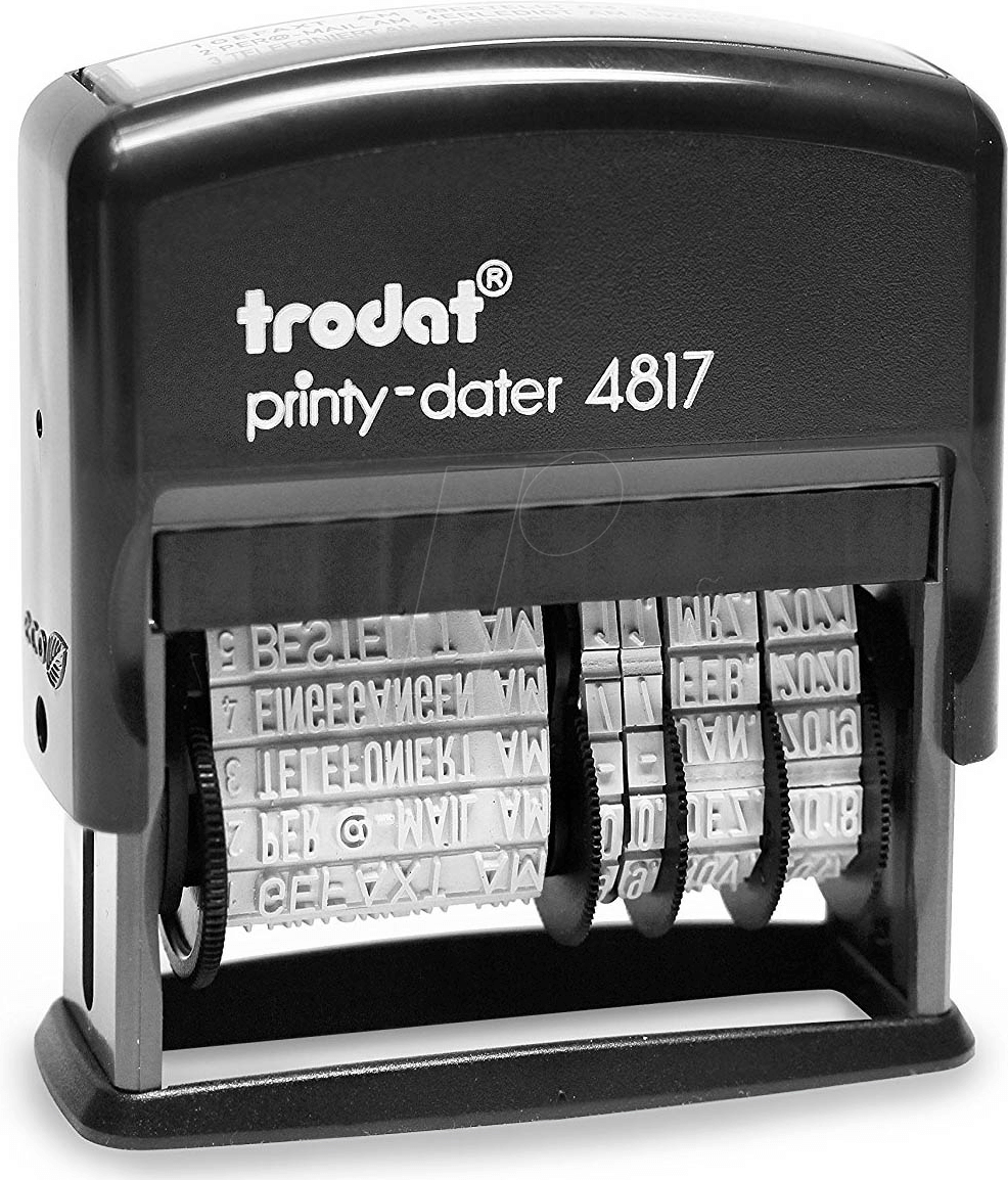 TRODAT 4817 - Datums- und Textstempel