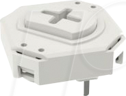 RAFI 14.100.606 - RF 15 N, Silber, unbeleuchtet, 2,9±0,6 N, 1 S