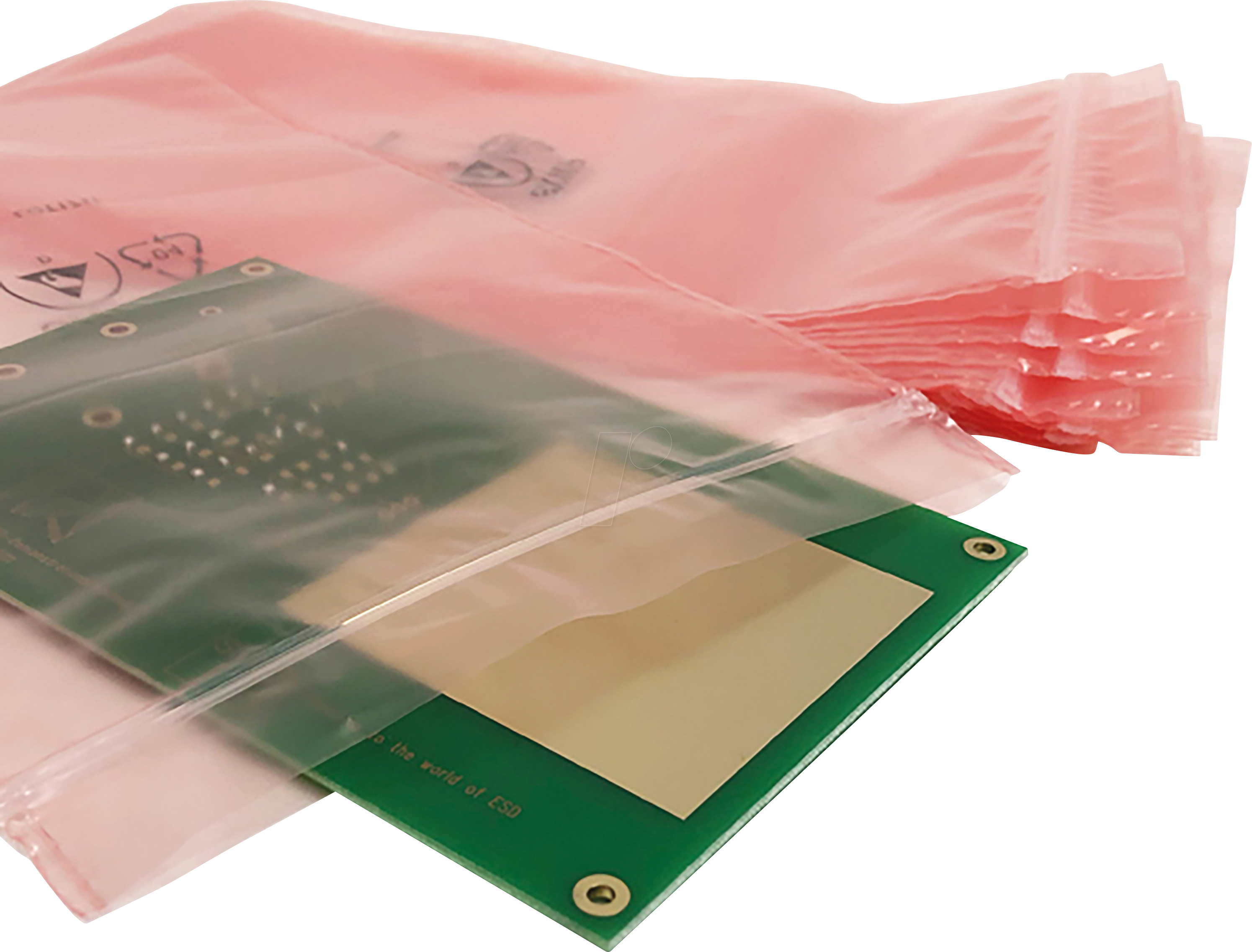 STX 03010271620 - Leitfähiger PE-LD Flachbeutel 400 x 500 mm, ZIP, 100 Stück