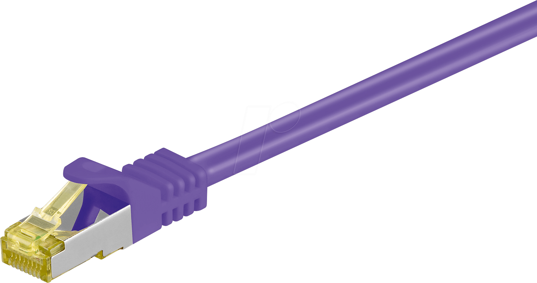 Thumbnail - PATCH-C7 7,5 VT - 7,5 m Patchkabel - Cat.7-Rohkabel, violett