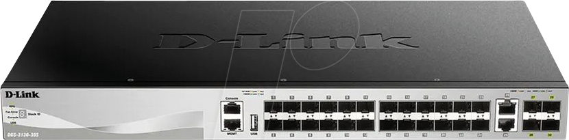 D-LINK G313030S - Switch, 30-Port, Gigabit Ethernet, SFP+