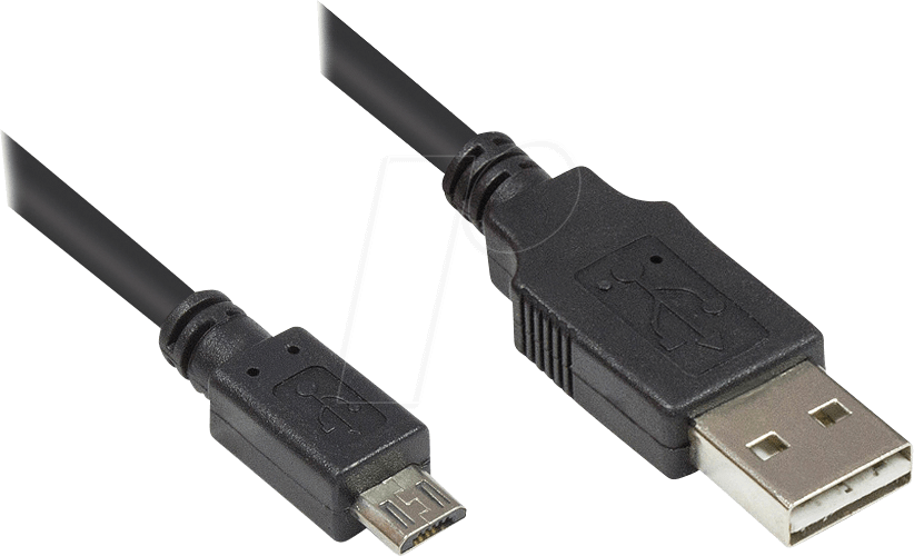 GC 2510-EUM02 - USB 2.0 Kabel, EASY A Stecker auf Micro B Stecker, 2,0 m