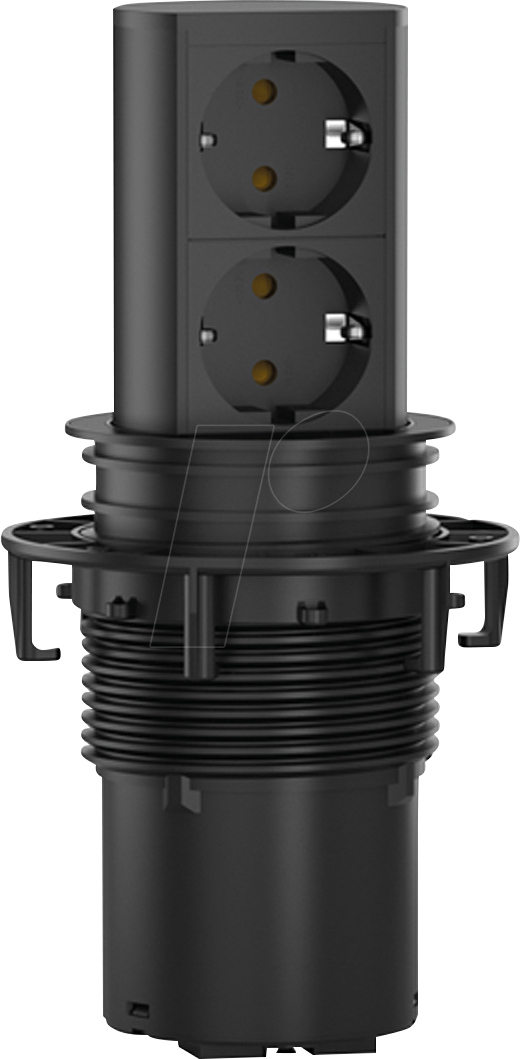 BACH 928.0024 - Steckdoseneinheit ELEVATOR, 2-fach