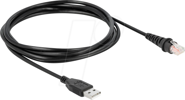 Thumbnail - DELOCK 90598 - Barcodescanner, Kabel, USB, gerade, 1,5 m