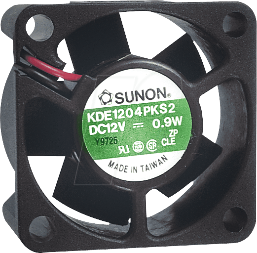 FAN MF25100V1 - Lüfter, 5 V DC, 25 x 25 x 10 mm, U/Min: 16500