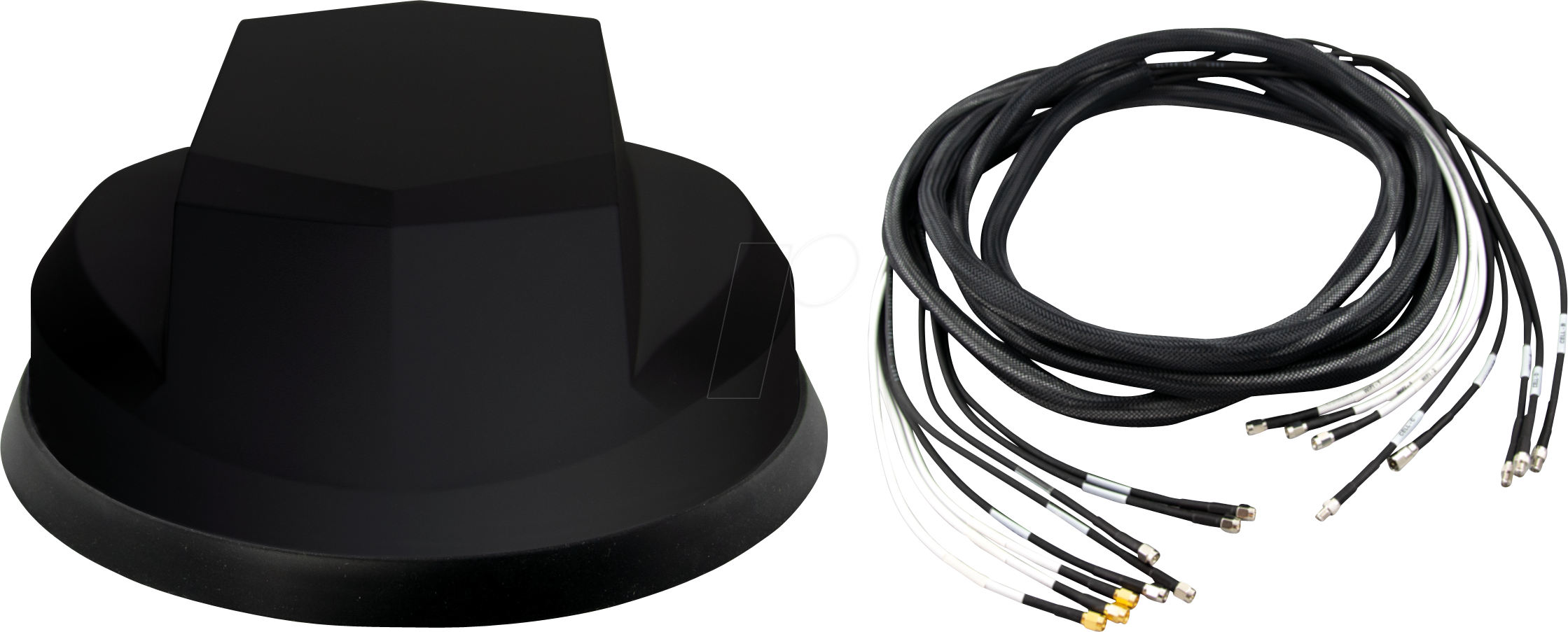 ANTKIT-2M2W1GTB - Antennenkit für Fahrzeugrouter, Mobilfunk, WLAN, GPS