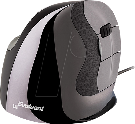 EVOLUENT VMDS - Maus (Mouse), Kabel, vertikal, Rechtshänder, Small