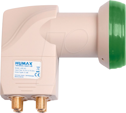 HUMAX L1930 - LNB, Quad, 40mm, Green Power