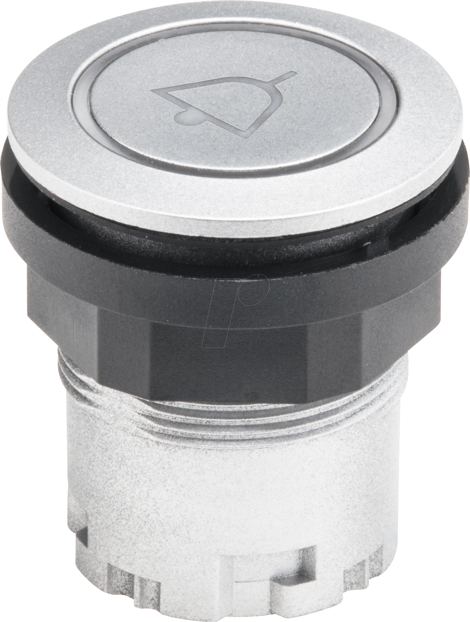 JRMTLRL 0110 - Drucktaster - RONDEX-JUWEL, Lampe, silber