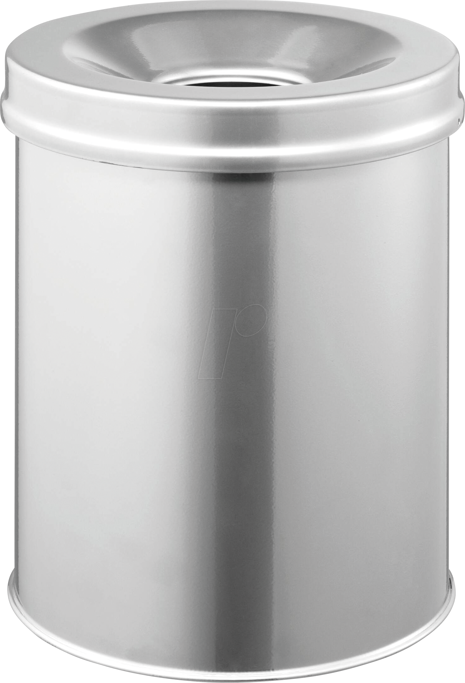 DURABLE 330523 - Papierkorb Safe rund, 15l, silber