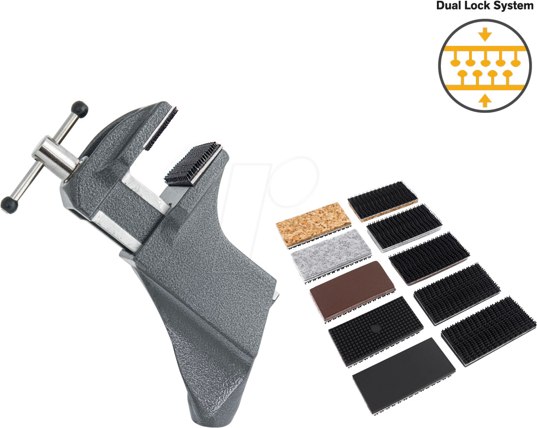 BERN 9 252 KS1 - Schraubkopf SPANNFIX zum Aufschrauben, Klett, M12x1,5, Set