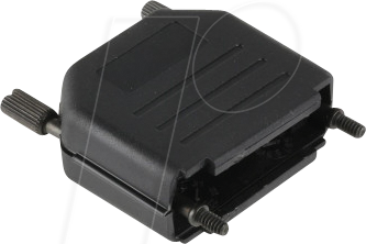 MHDPPK9-K - D-Sub Kappe, 9-polig, gerade, schwarz