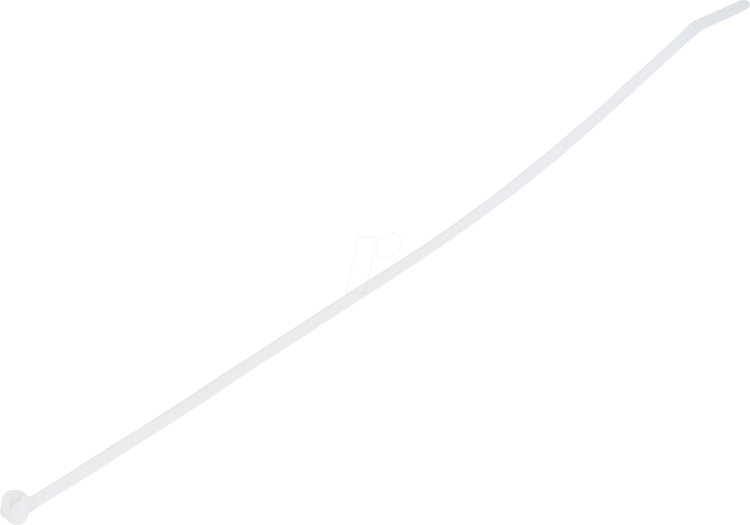 PAND BT2M-C - Kabelbinder mit Stahlzunge, 201 mm, natur