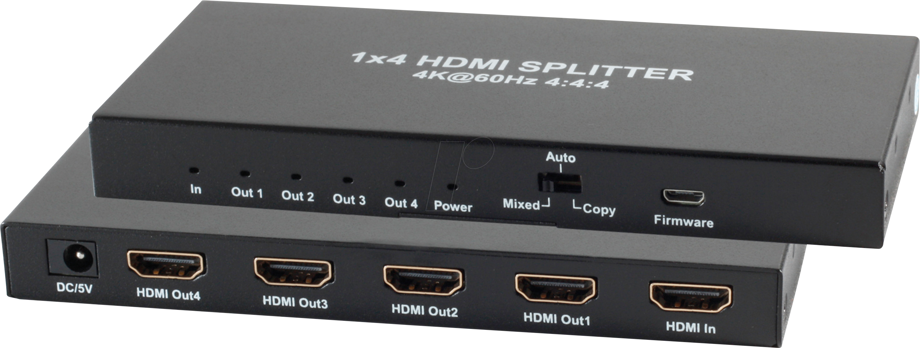 SHVP SP05-10002 - HDMI™ Splitter 4K/2K 60 Hz, HDR, 1in / 4out