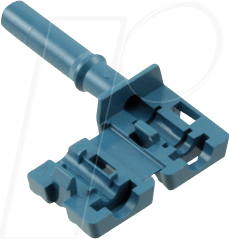 HFBR4533Z - LWL-Steckverbinder Simplex nicht-verriegelnd blau