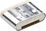 Thumbnail - SK CL04P1BG - Port Schloss, USB Typ C, 10 Stück, beige