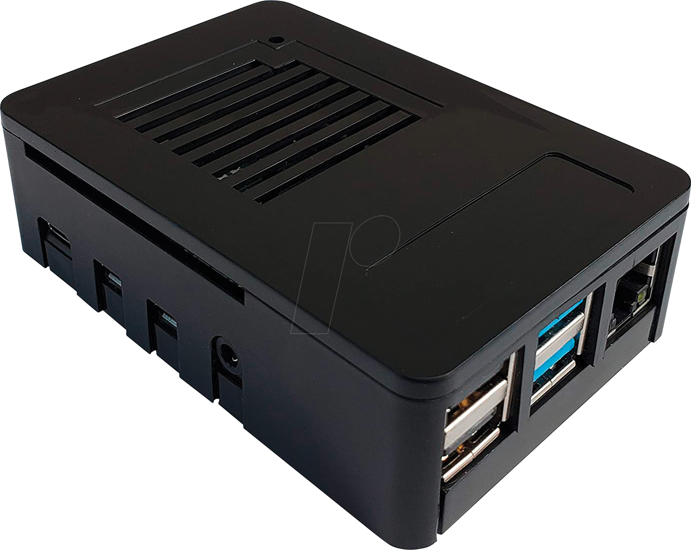 RPI MATICBOX4 B - Gehäuse für Raspberry Pi 4, Kunststoff, schwarz