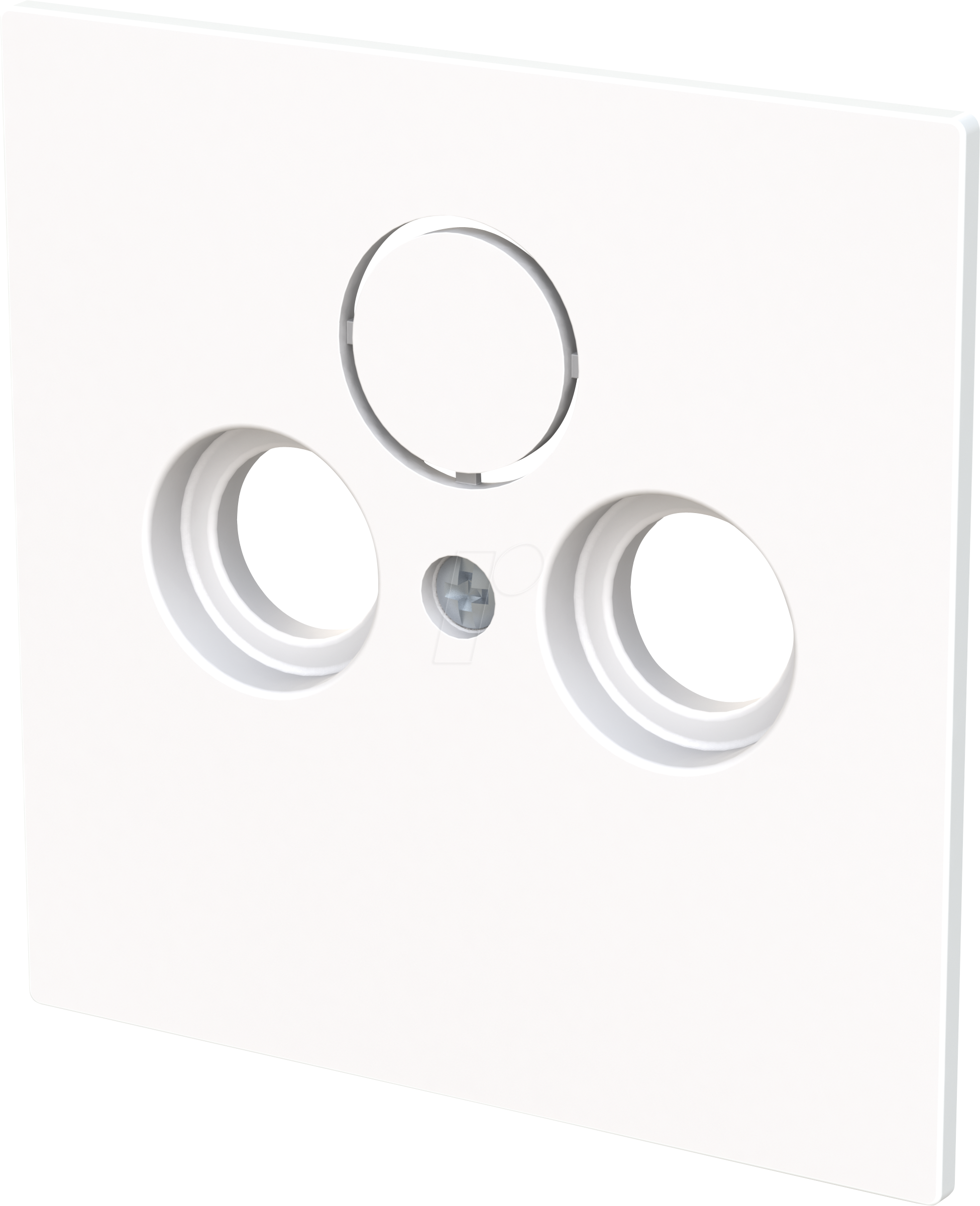 BJ 1743-44G - Zentralscheibe für Antennensteckdose 2/3-fach