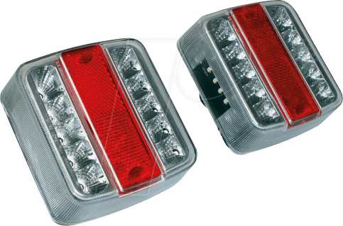 KFZ 10103 - Anhänger - Rückleuchte, LED, 4 Funktionen