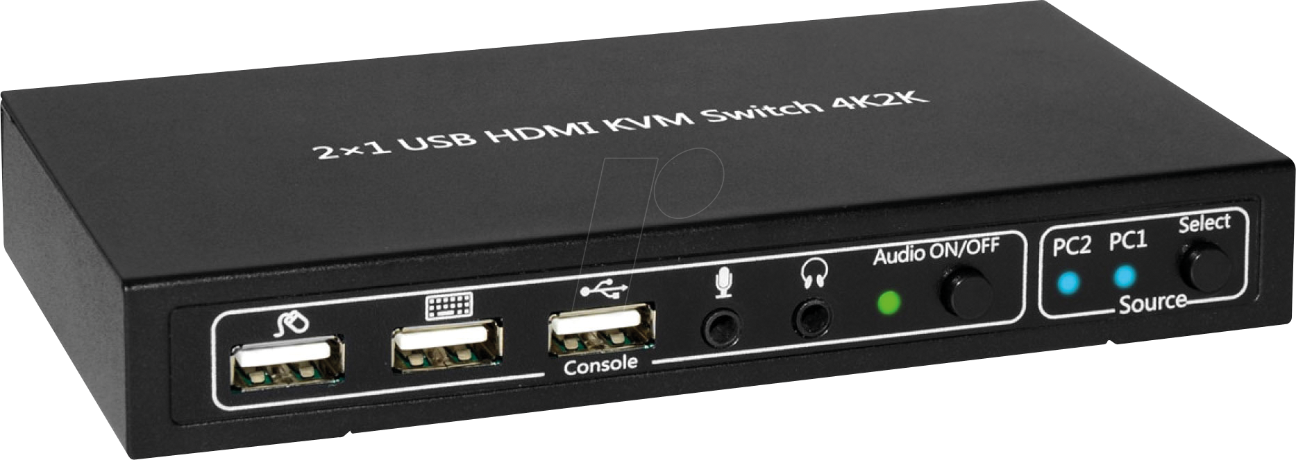 IDA-KVM-HDMI2U - KVM Switch, USB, HDMI, 4K, 2 Port