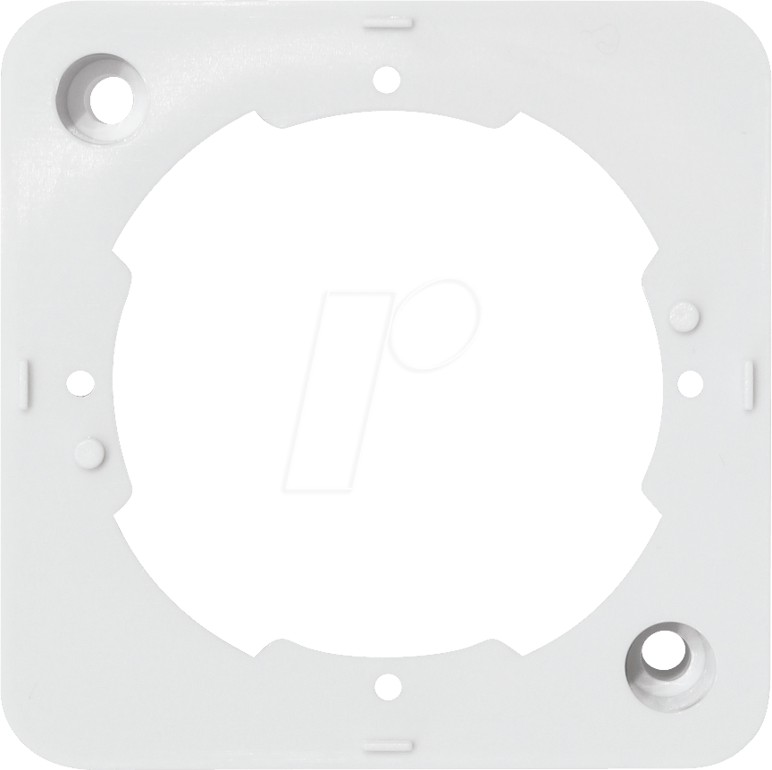 TZU 1-10 - Aufputzrahmen für Antennendose, 75 x 75 mm