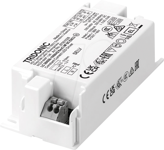 TRDO 87501028 - LED-Netzteil, 36 W, 7,5 - 42 V, 0,65 - 1,05 A, CC