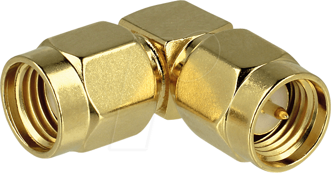 DELOCK 88826 - RP-SMA Stecker > SMA Stecker 90°