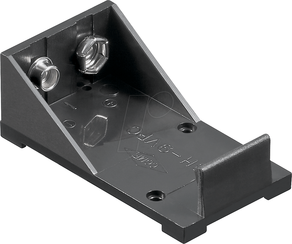 HALTER 9V - Batteriehalter für 9-Volt-Block