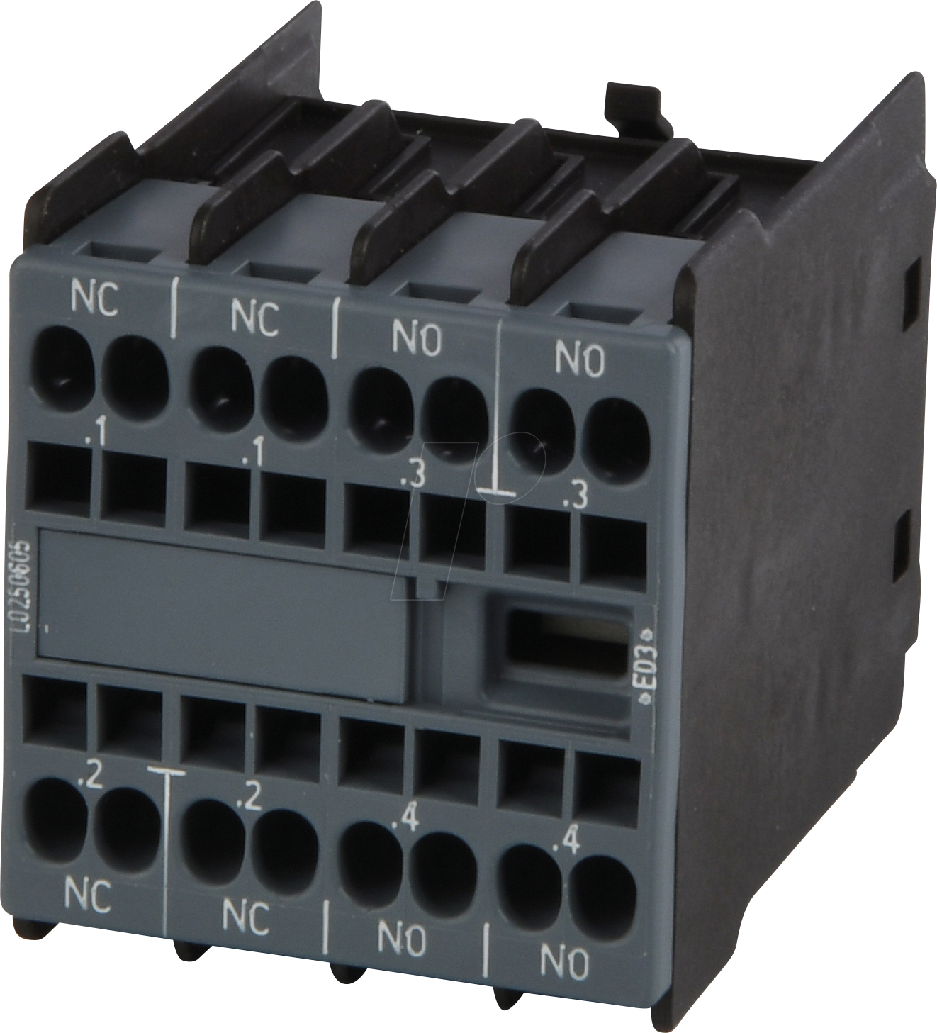 3RH2911-2HA22 - Hilfsschalter, 2 Schließer + 2 Öffner, 6 A