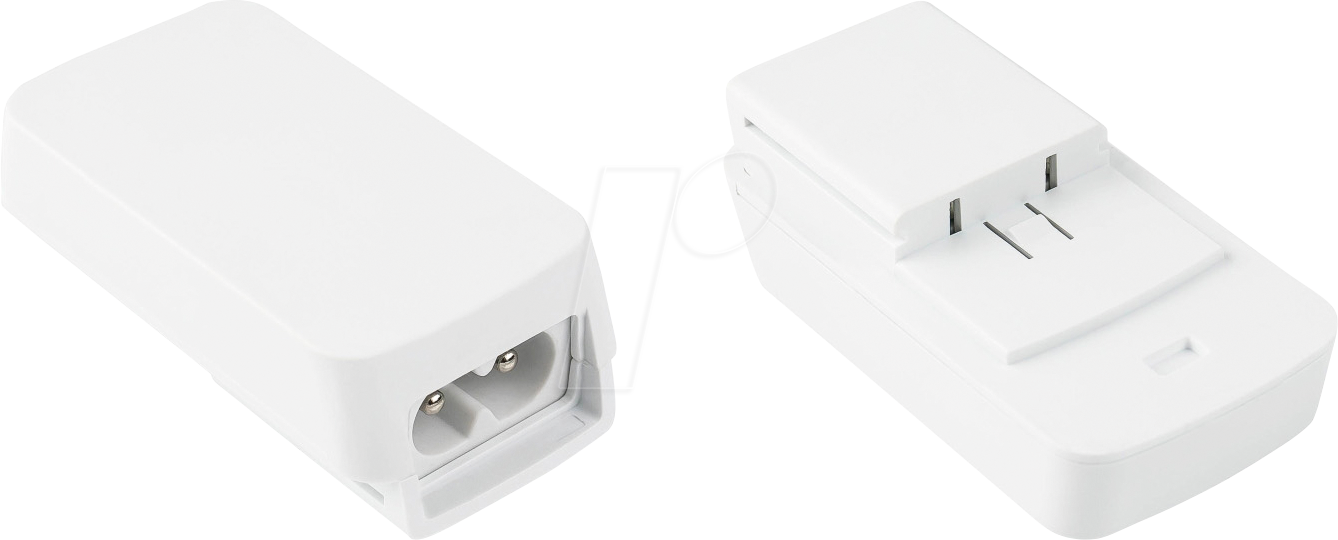 GC PCA-W008W - Netzkabeladapter für GC PCA-WxxxW Ladegeräte, weiß
