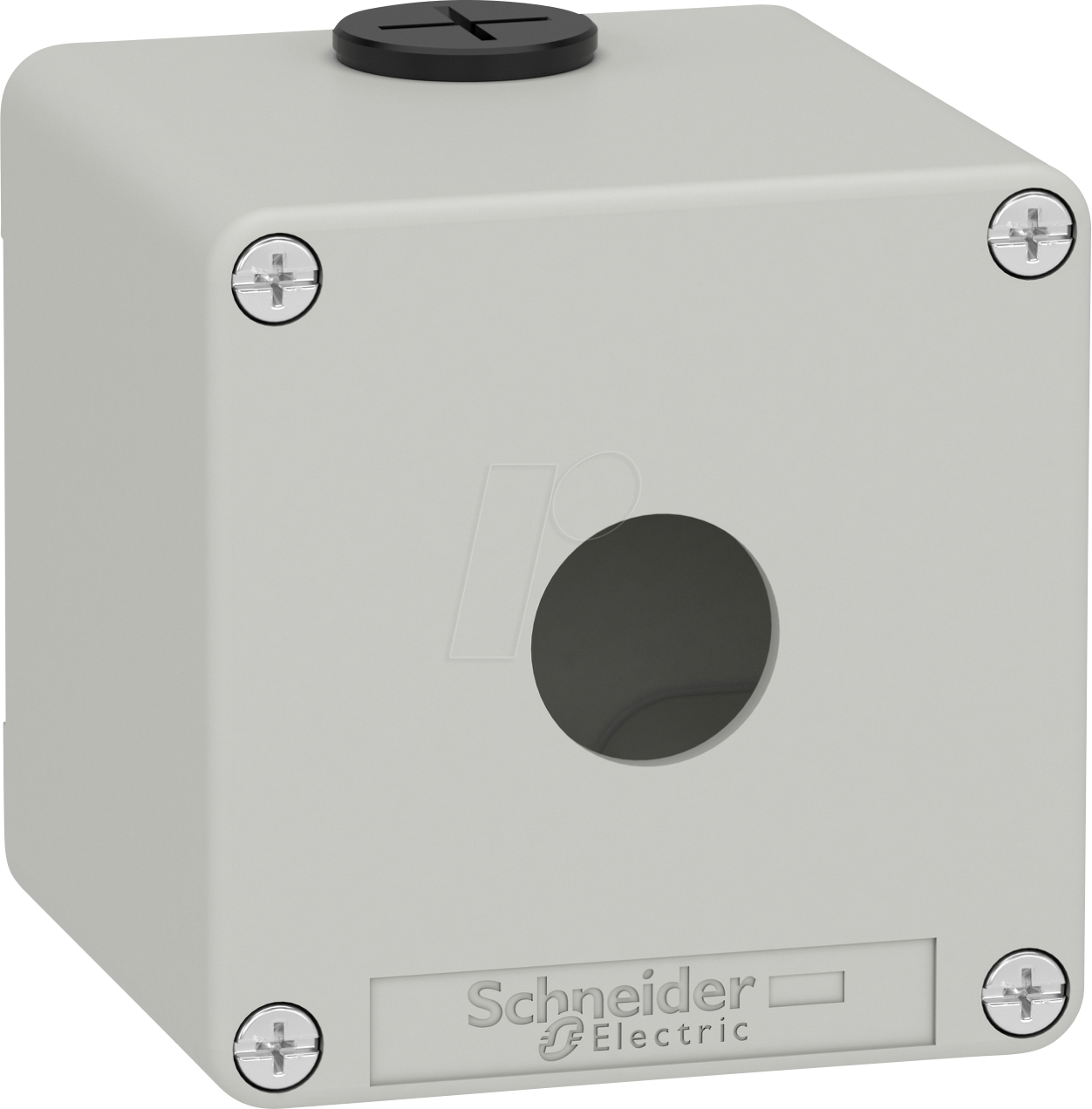 XAPD1501 - Leergehäuse, Metall, grau, 1 Befehlsstelle 22 mm