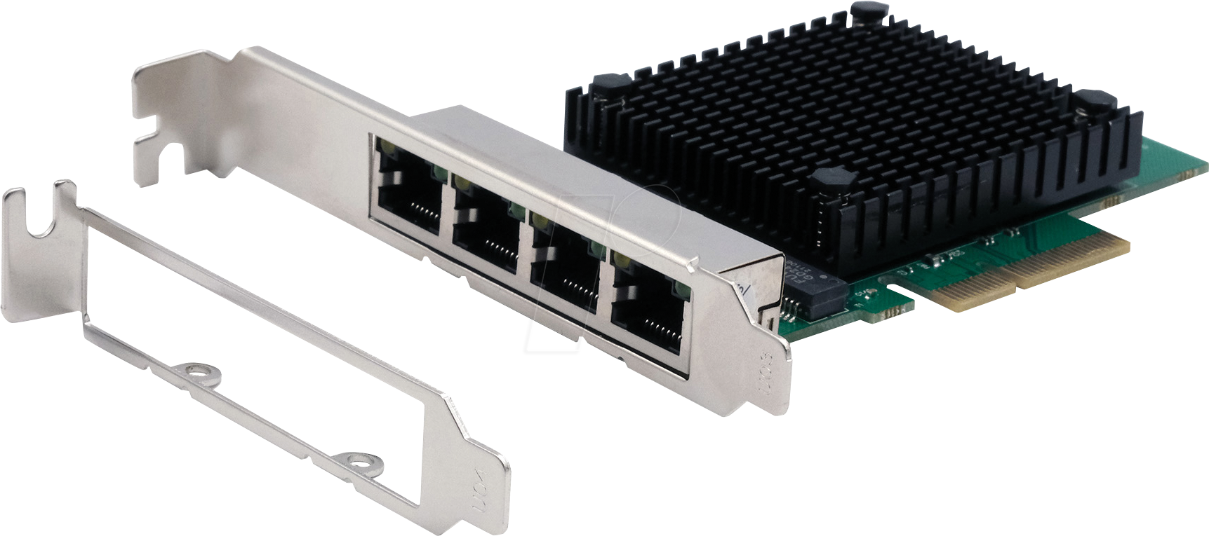 EXSYS EX-60114 - Netzwerkkarte, PCIe, 2,5 Gigabit Ethernet, 4x RJ45