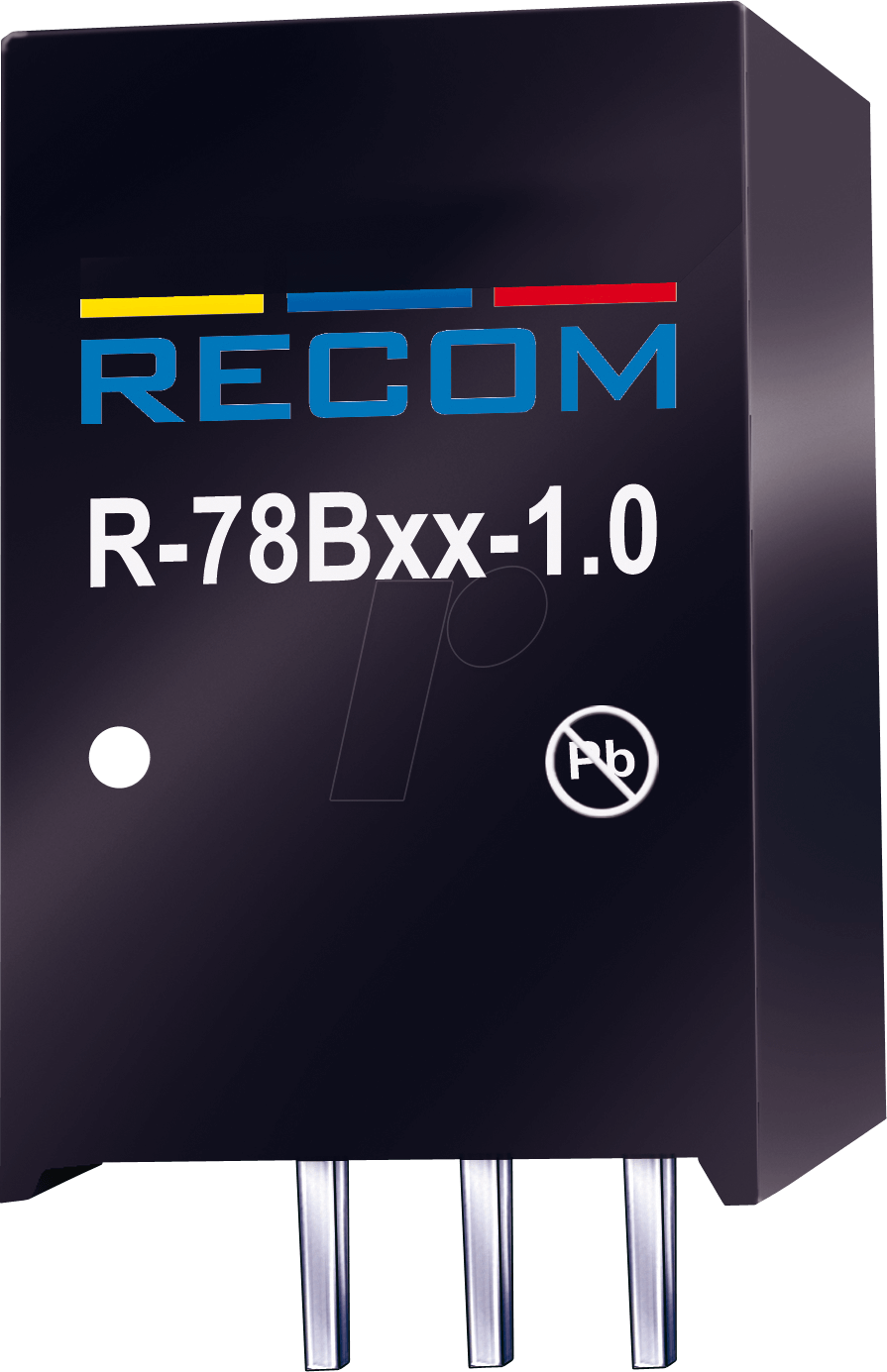 Thumbnail - R-78B33-10 - DC/DC-Wandler R78B, 4.75-32 Vin, Single, 3.3 Vout, 1 A, SIP-3