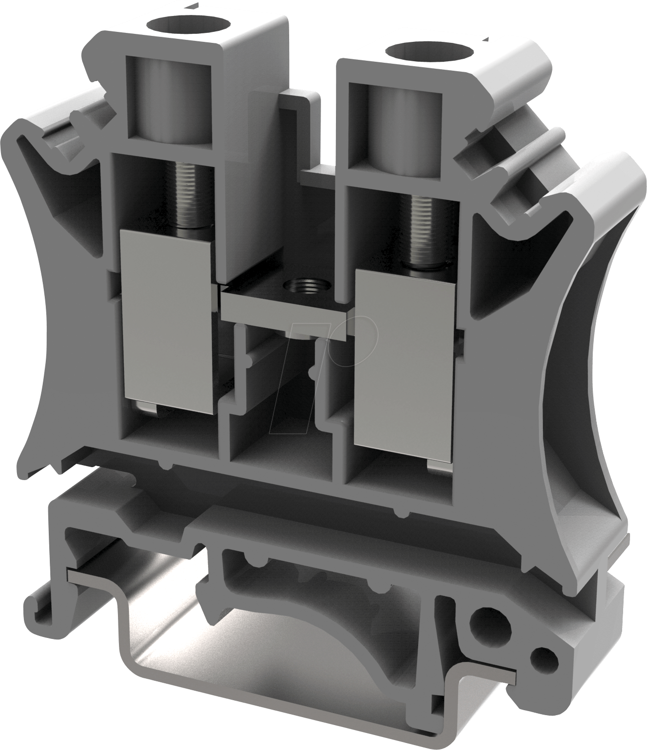 Thumbnail - PC10 GR - Reihenklemme PC10, 10 mm², grau