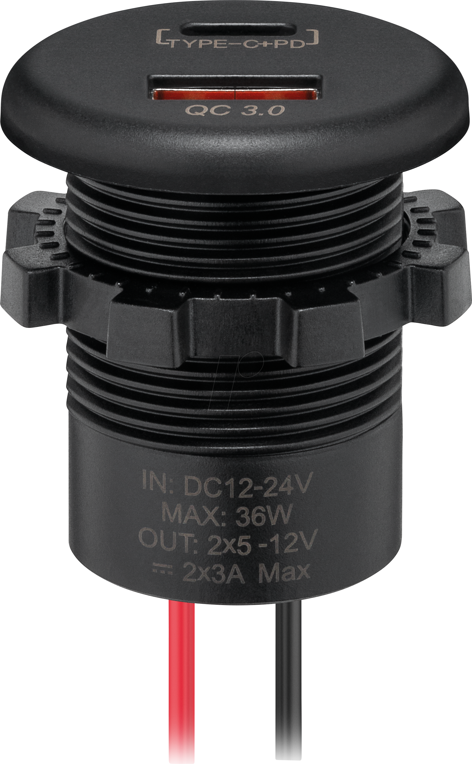 WTS 60692 - Caravan - Einbau Steckdose USB-A / USB-C