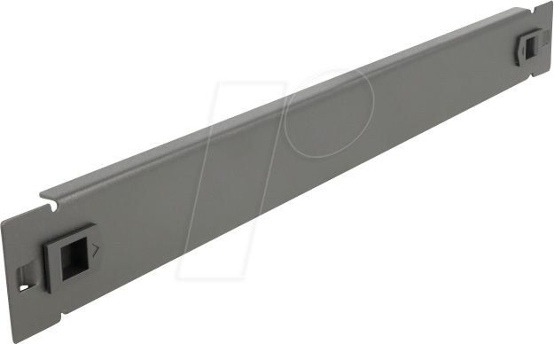 DELOCK 66577 - Blindabdeckung 19'', werkzeugfrei, 1 HE, schwarz