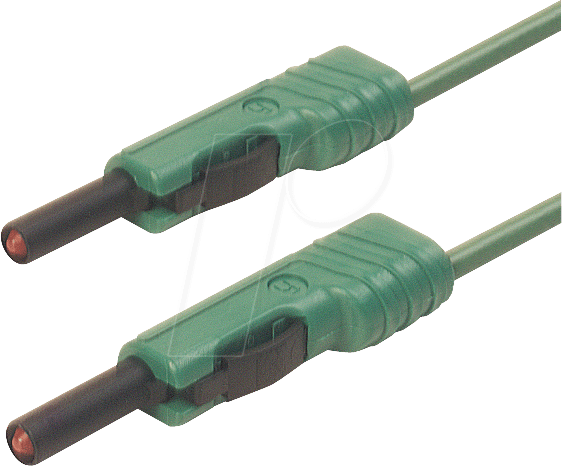 MLB 100 GN - Messleitung, 1,0 mm², 1,0 m, grün, gesichert