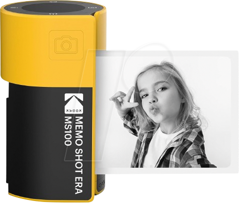 KODAK MS100Y - Thermische Sofortbildkamera, gelb