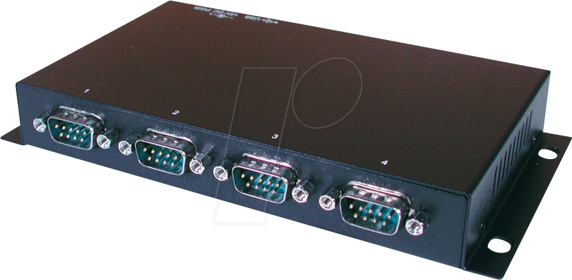 EXSYS EX-1334IS - USB 2.0 Konverter, USB auf 4x RS-232, Opt. Iso.
