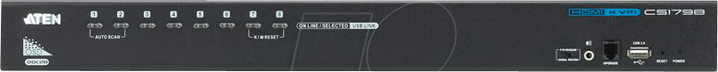 ATEN CS1798 - 8-Port USB - HDMI KVM-Switch