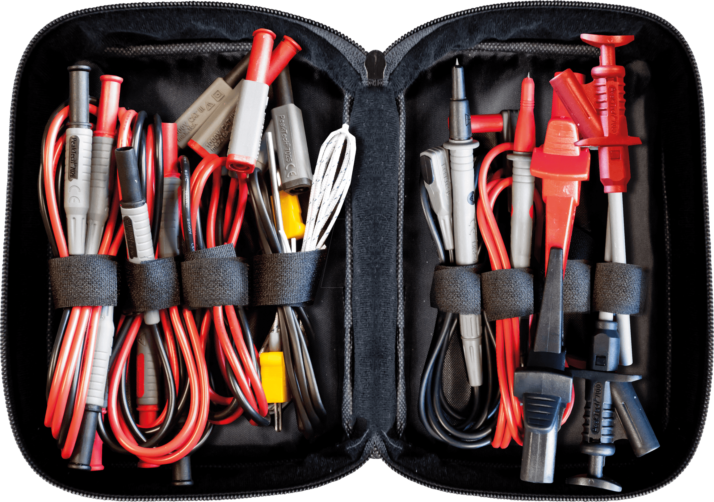 PEAKTECH 8200 - Prüfmittel-Set, 14-teilig, elektronische Anwendungen