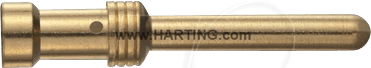 HAN 933 6123 - Kontakt-Stift, 2,5mm², Kupfer, vergoldet