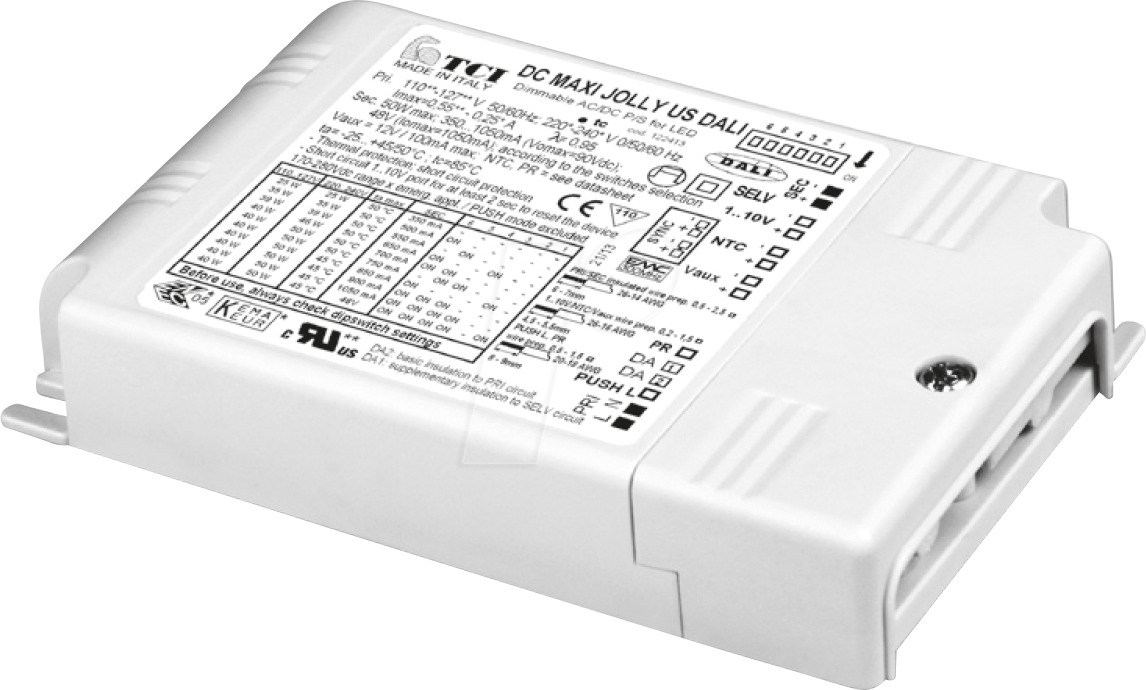 TCI 151506 - LED-Netzteil, 40 W, 350 - 1200 mA, DALI