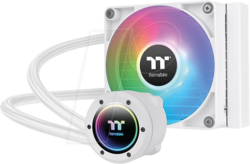 TT 39227 - Thermaltake TH120 V2 ARGB Snow Sync AIO Wasserkühlung